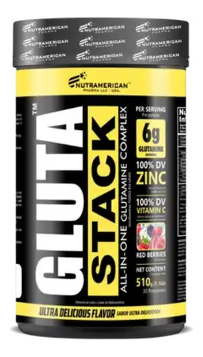 Gluta Stack Glutamina Glutastack - Unidad a $64990