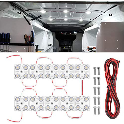 Kit De Luces Interiores Led De 40 Led Furgonetas, Ilumi...