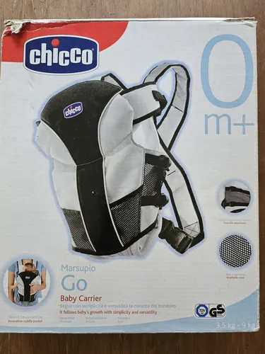 MARSUPIO CHICCO GO MOCHILA ARNES PORTABEBE BOLSITO CANGURO NUEVO ORIGINAL  BEIGE