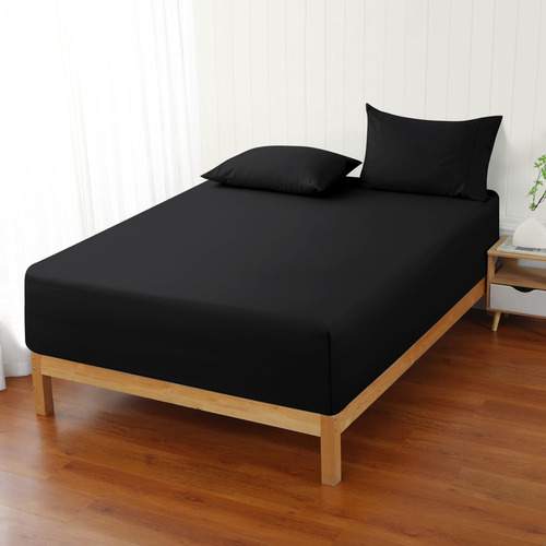 Sábana Ajustable King Size De 600 Hilos, 100% Algodón
