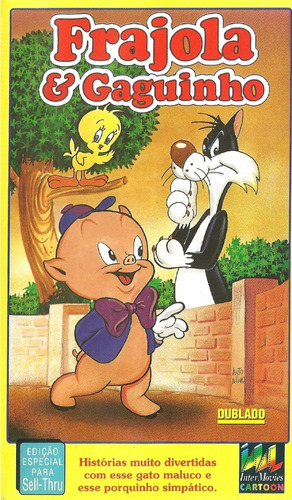 Vhs: Frajola E Gaguinho (piu-piu, Desenho Animado, Infantil)