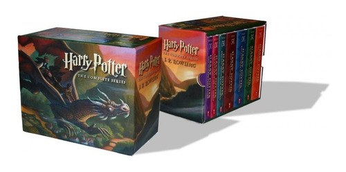 Harry Potter La Colección Completa Box Set 7 Libros Lujo Dhl