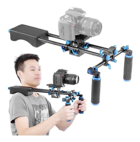 Rig Soporte Estabilizador De Hombro Cámara Dslr Envío Gratis