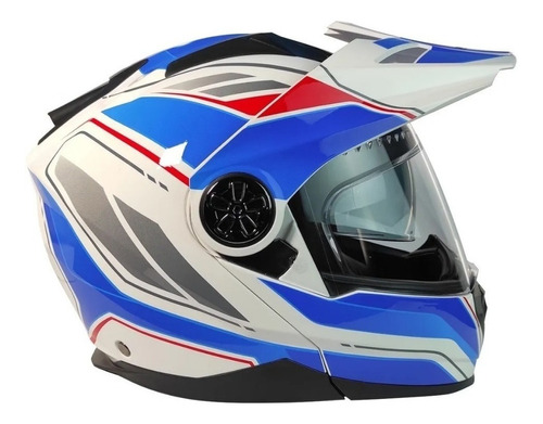 Casco Doble Proposito Abatible Tech-x2 Tx-909 Mh&s