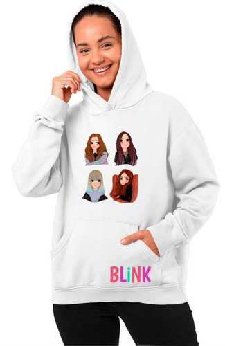 Sudadera Black Pink Caricatura Niños / Mujer/ Hombre