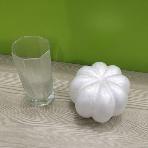 Calabazas De Espuma Hechas A Mano, 10 Uds., Artes Diy 10cm