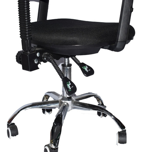 Silla Para Oficina Gerencial Giratoria Redentor Negro