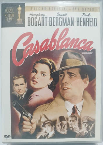 Dvd Casablanca - Edição Especial Dvd Duplo Original Lacrado