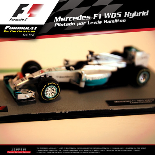 Formula 1 Salvat Mercedes F1 W05 Hybrid Lewis Hamilton Nº3