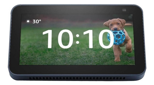 Imagen 1 de 7 de Amazon Echo Show 5 2nd Gen con asistente virtual Alexa, pantalla integrada de 5.5" deep sea blue 110V/240V
