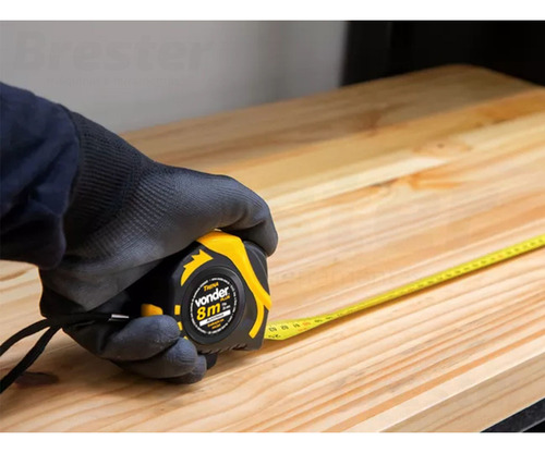 Trena Profissional Vonder 10m X 25mm Com Trava Automática