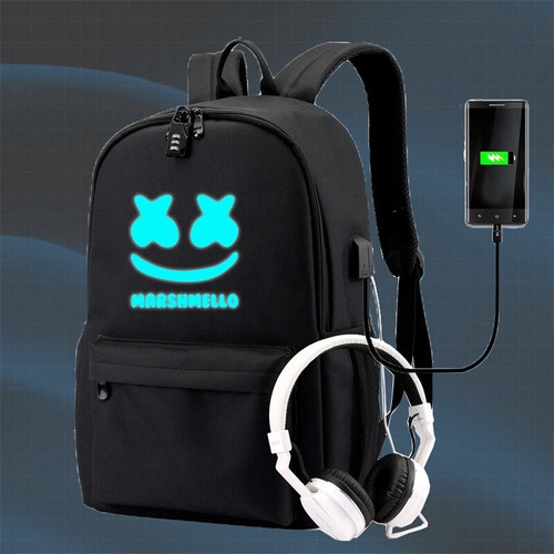 Mochilas Luminosas Dj Man Para Estudiantes Bolsas De Regreso