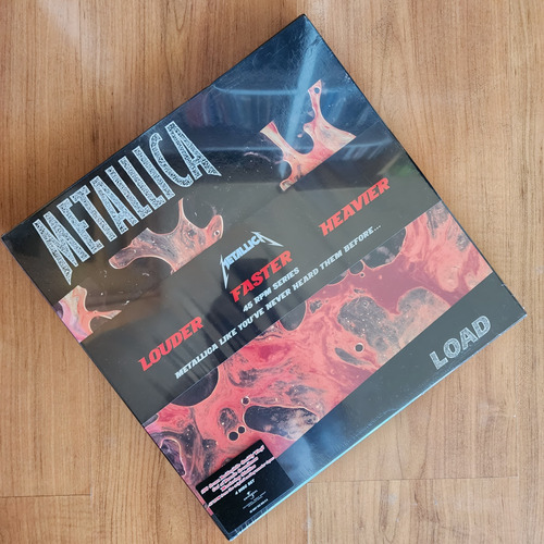 Metallica- Load (boxset 4xlp Vinyl 45rpm)