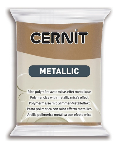 Cernit Metallic Arcilla Polimérica 56 G, Colores A Elección Color Bronze Antiguo