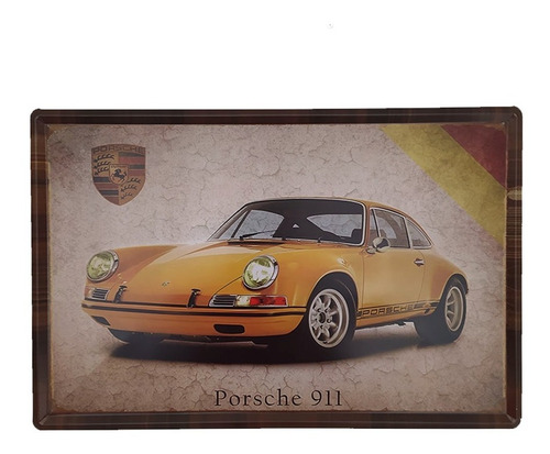 Placa 40×60 Extra Grande Porsche Moblihouse