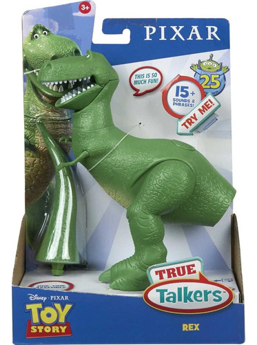 Figura Rex Hablante Toy Story 4 Mattel 19.81 Cm