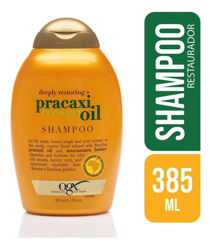 Ogx Shampoo Pracaxi Oil Recovery  385ml 