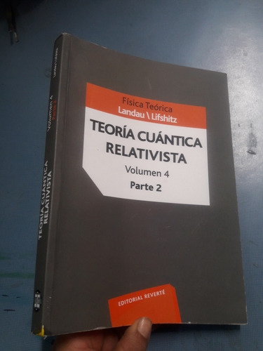 Libro Teoría Cuántica Relativista De Landau