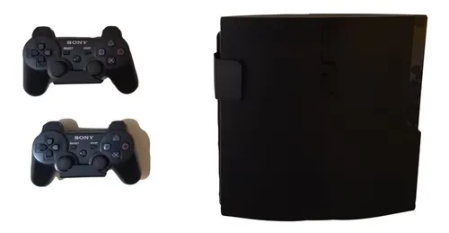 comprar Soporte Pared Playstation 3 Ps3 Slim + 2 Controles (base)