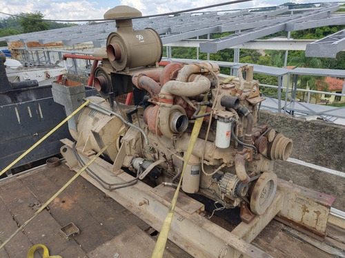 Motor A Diesel Cummins Ntta-855-g Dupla Turbina Estacionário (Usado)