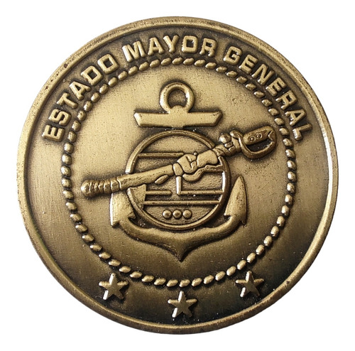 Medalla Armada De Mexico Estado Mayor (x1872