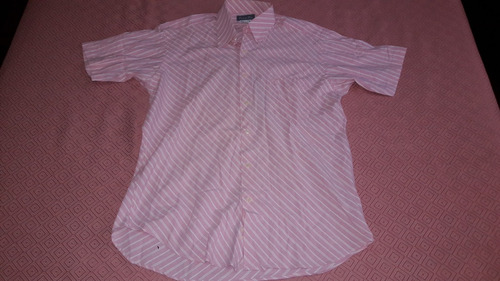 Camisa Rosa Manga Corta Christian Dior