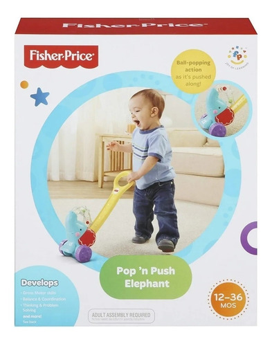 Fisher Price Elefante Camina Con - Unidad a $107910