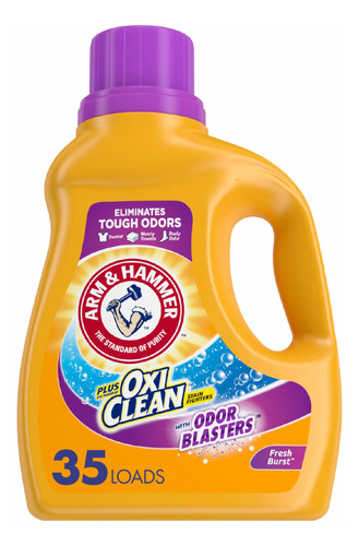 Detergente Para Lavanderia De Arm & Hammer , Anaranjado, 1