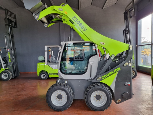 Imagen 8 de 10 de Minicargadora Zoomlion Zs080v Cabina Motor Kubota Bremotors