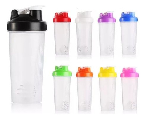 Vaso Batidor Mezclador Shaker Proteina 600ml - Tuproductouy