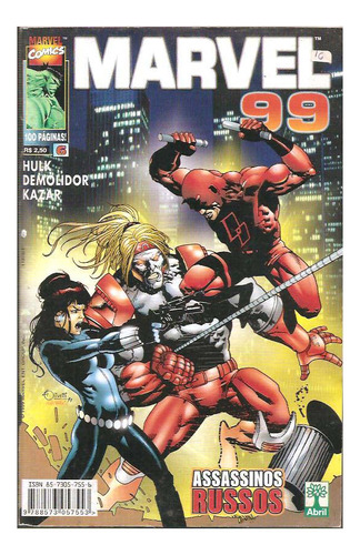 Hq Marvel 99 Nº 6 - Assassinos Russos