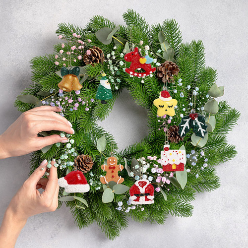 Set De Decoración Para Árbol De Navidad, 30 Piezas, Adornos