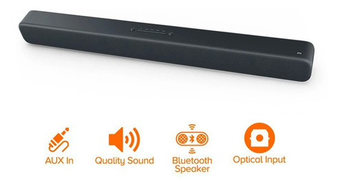 Imagen 7 de 10 de Barra Sonido Tv Xiaomi Tele Mi Soundbar Bt 4.2 8 Parlantes ®