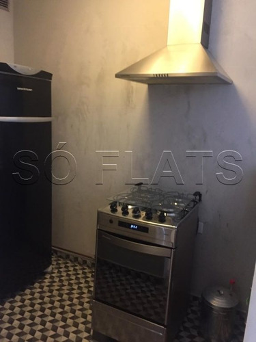 Imagem 5 de 14 de Manhattan - Flat Nos Jardins Com 02 Dorm Próx Metrô Consolação. - Sf27512