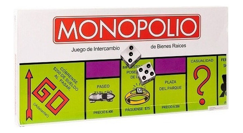 Monopolio Juego Mesa Monopoly Español Juguete Niños Clasico