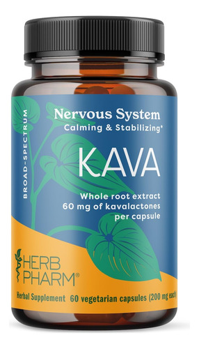 Liquido De Hierbas Farmaceutico Kava Con Extracto De Raiz Pa