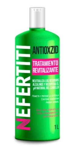 Tratamiento Antioxzid Para Después De Tintes Nefertiti Lt
