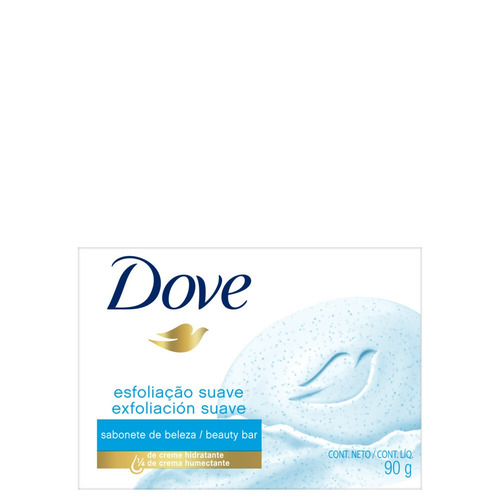 Imagen 2 de 4 de Jabón en barra Dove Exfoliante 90 g
