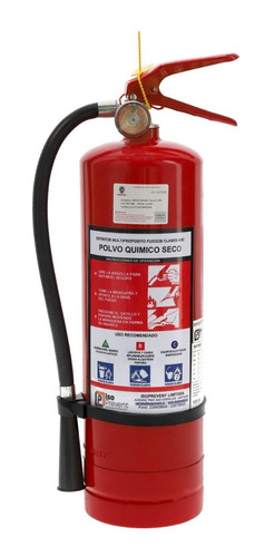 Extintores 6 Kg Abc Pqs Certificado Nuevo