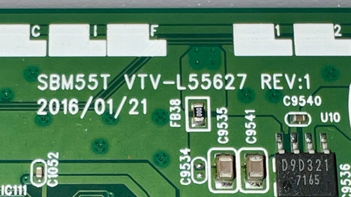 Tarjeta Madre Main Toshiba 43l511u18 Sbm55t Vtv-l55627 (Usado)