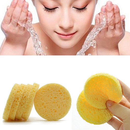 Limpiador Facial Corporal, Esponja Limpiadora, Compresa Puff