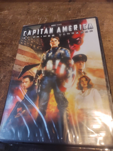 Capitán América Marvel El Primer Vengador Dvd Nuevo Sellado