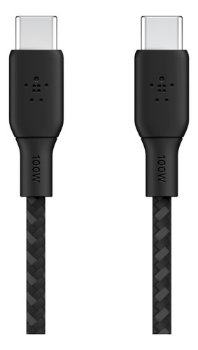 Belkin Cable Usb-c A Usb-c 100w 2m - Black
