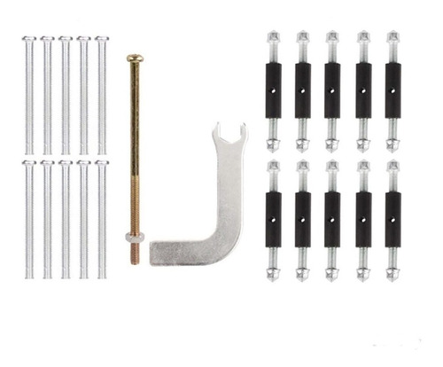 Haijunsm Casete Interruptor 10 Par Tornillo Soporte 3.386 in