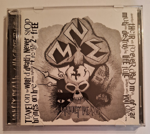 N.m.e. Unholy Death/machine Of War 2cd 2012 Venom Hellhammer Edición Limitada