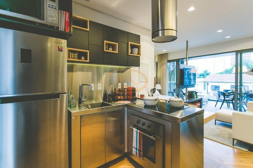 Apartamento Com 1 Dormitório(s) Localizado(a) No Bairro Itaim Bibi Em São Paulo / São Paulo - 1441:902528