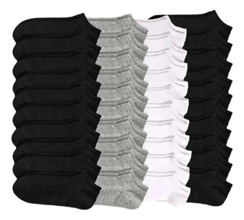 Medias Calcetines De Algodón Tobilleras De Dama Pack 12pares