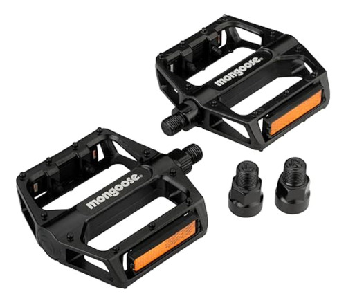 Mongoose Adult Mountain Bike Pedals, 1/2&quot; And