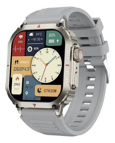 Smartwatch Resistente Dk66 Con Pantalla Amoled