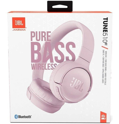 Audifonos Bluetooth Jbl Tune 500bt Pure Bass Harman Colores